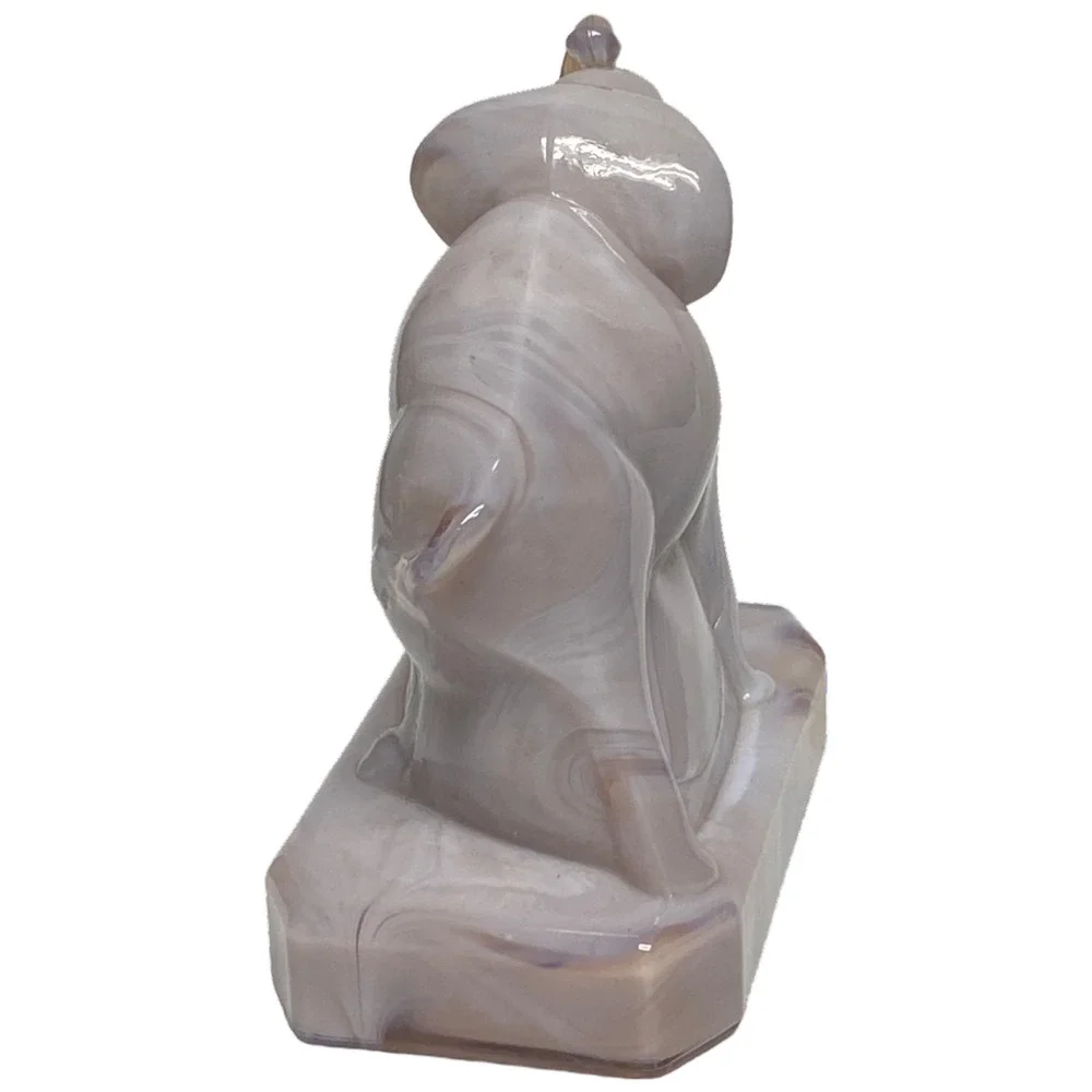 Zack the Elephant Boyd Art Glass Retired 1996 Mystique Grey - Picture 6 of 13